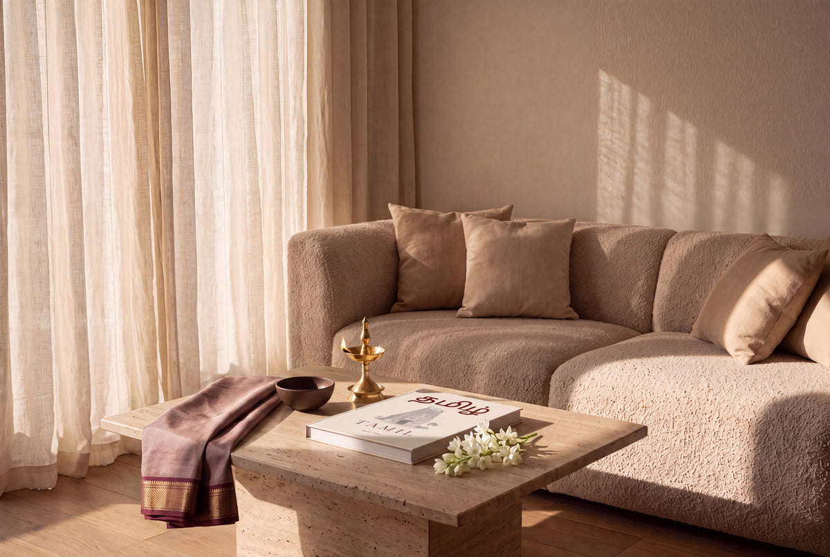 Coffee Table Book Tamil – Beige – Bild5 Wohnraum Deko v2