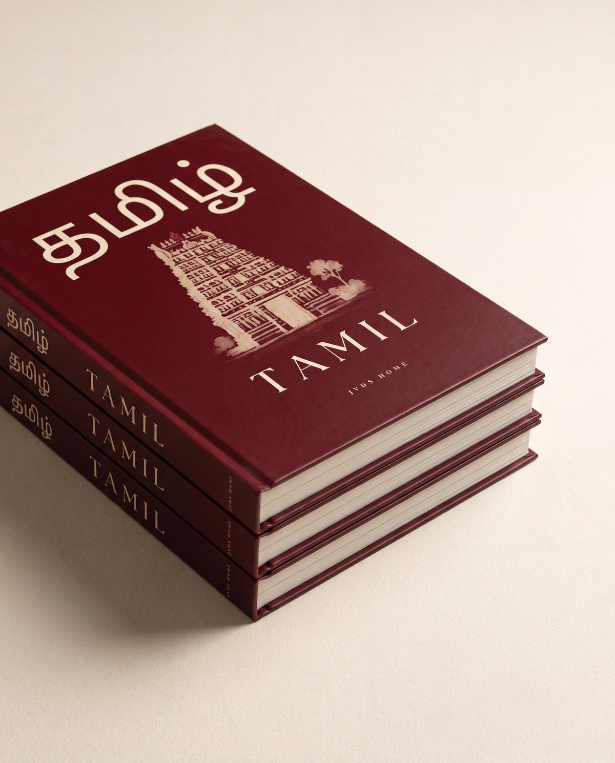 Coffee Table Book Tamil – Rot – Bild8 Stapel